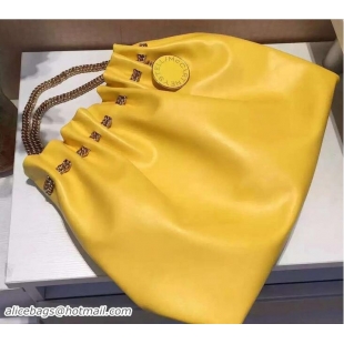 Famous Stella McCartney Nappa Noma Shoulder Bag Fall Winter M52903 Yellow