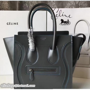 Best Price Celine Luggage Micro Tote Bag in Original Smooth Leather Etoupe 71902