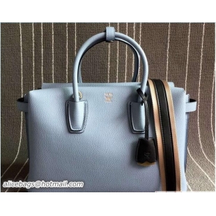 Good Quality MCM Milla Tote Large Bag 81012 Sky Blue