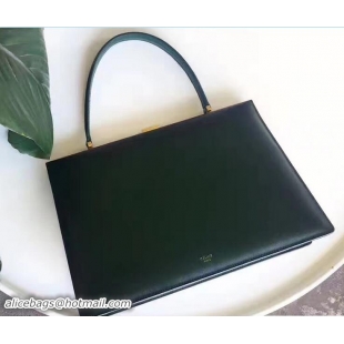 Fashion Luxury Celine Calfskin Medium Clasp Bag 81305 Green