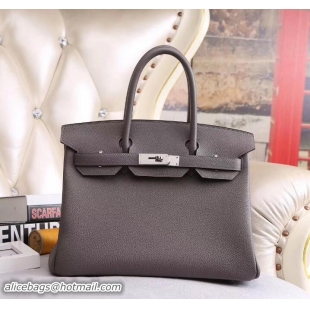 Unique Discount Hermes Birkin 30 Bag in Original Togo Leather Bag 12012 Vert Gris