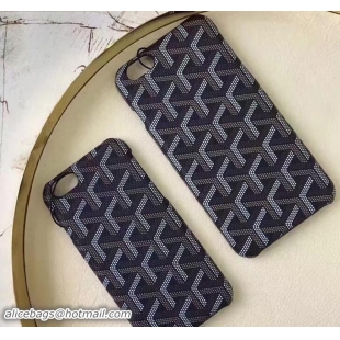 Super Quality Goyard iPhone Cover Case GD890 Black/White