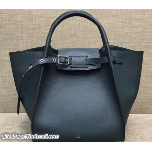 Best Price Celine Small Big Bag With Long Strap 183313 Green 2018