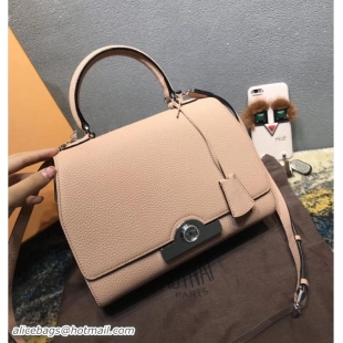 Stylish Moynat Petite Réjane Bag in Taurillon Gex Togo Leather Lobster N12012 Apricot 2018