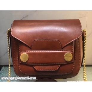 Good Quality Stella McCartney Stella Popper Shoulder Large Faux-leather Bag S12030 Brown 2018