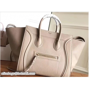 Top Design Celine Luggage Phantom Bag in Original Grained Leather 21801 Beige