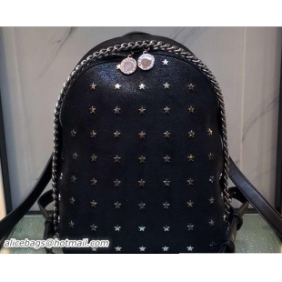 Popular Style Stella McCartney Falabella Mini Backpack Bag 407018 Star Black