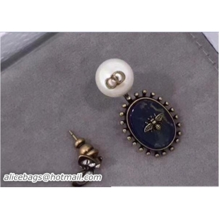 Well Crafted Dior Pearl Bee Earrings 419065