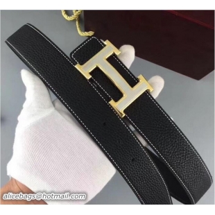 Duplicate Hermes Togo Leather Belt H22