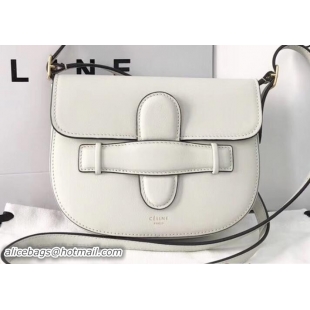 Best Grade Celin Symmetrical Shoulder Belt Bag 111803 White