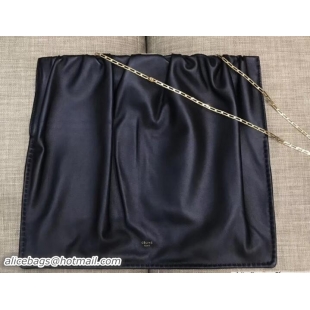 Good Quality Celin Chain Clasp Shoulder Bag 111812 Black