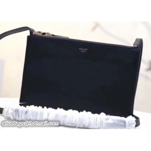 Unique Style Celine Trio Crossbody Large Bag 111818 Black