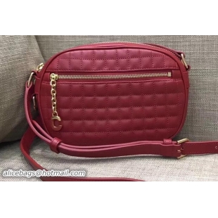 Fashion Celine Quilted Calfskin Small C Charm Bag 188363 Red 2018