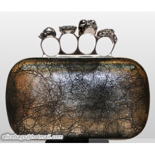 Popular Style Alexander Mcqueen Knuckle Box Clutch PWAM000006