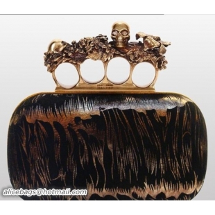 Top Quality Alexander McQueen Knuckle Box Clutch PWAM000035