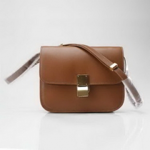 Celine Classic Box Large Flap Bag 80077 Khaki