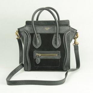 Celine Luggage small Fashion Bag 98168 Black