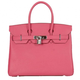 Hermes Birkin 30CM Tote Bags Smooth Togo Leather Peach