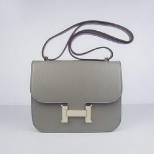 Hermes Constance Bag Khaki Oxhide Leather Gold