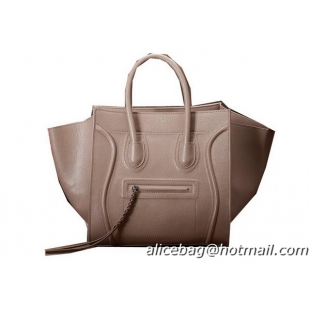 Celine Luggage Phantom Shopper Bags Original Leather 3341 Apricot