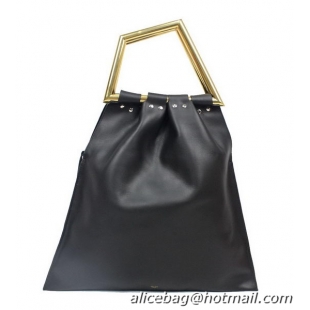 Celine Original Leather Tote Bag C2010 Black