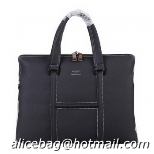 Hermes Briefcase Original Calf Leather H3081 Black