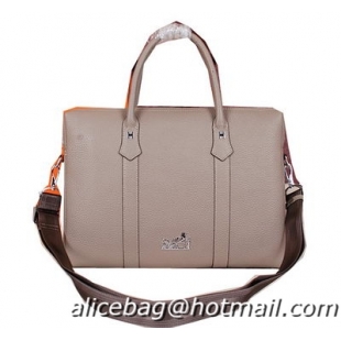 Hermes Briefcase Original Calf Leather HM2285 Khaki