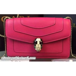 BVLGARI Small Shoulder Bag Calfskin Leather BG5573 Rose