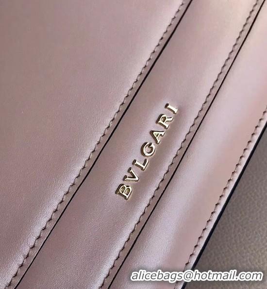 Best Price BVLGARI Serpenti Forever metallic-leather shoulder bag 3389 light pink