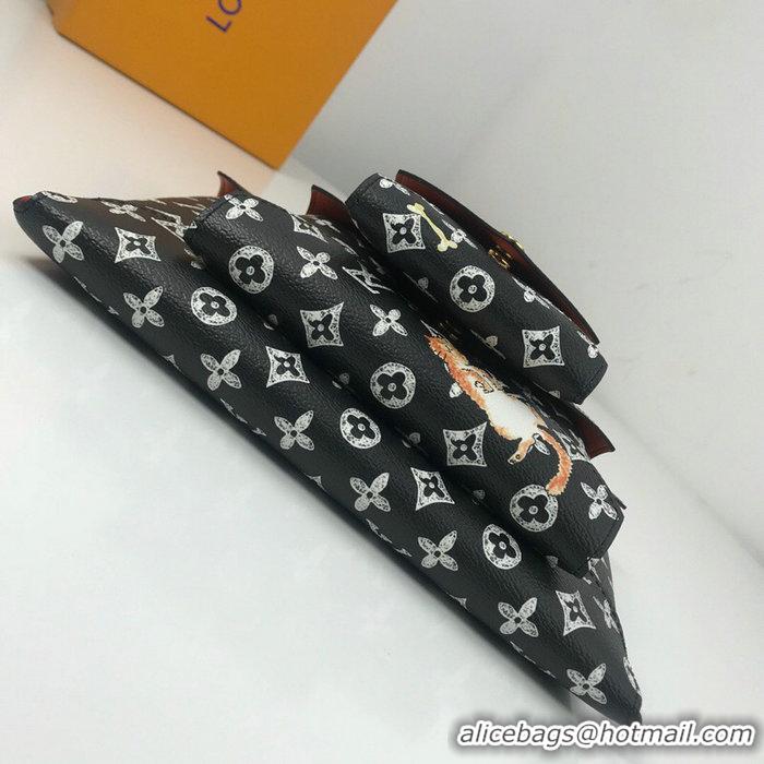 Famous Louis Vuitton Pochette Kirigami M63885 Black