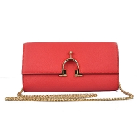 Hermes 2012 Smooth Calf Leather Shoulder Bag Red