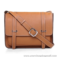 New Stylish Hermes Etriviere Messenger Bag Togo Leather H1069S Wheat