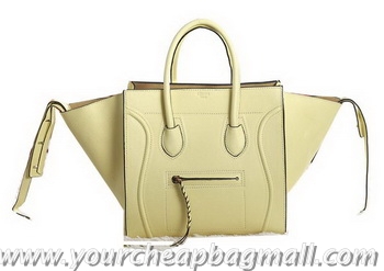 Unique Discount Celine Luggage Phantom Original Leather Bags C3341 Beige