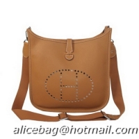 Women Top Quality Hermes Evelyne Messenger Bag H1608 Wheat