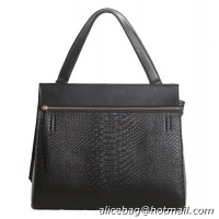 Low Cost Celine New EDGE Bag in Original Snake Leather 3405 Black