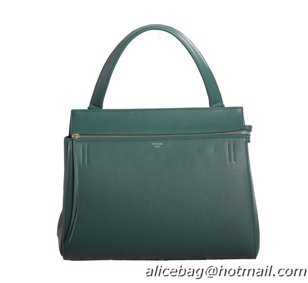 Luxurious Celine EDGE Bag in Original Leather 17260 3405 Dark Green