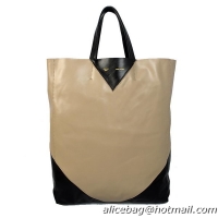 Super Quality Celine Cabas CŒUR Bag in Smooth Lambskin Leather 16440 Light Gray