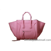 Duplicate Celine Luggage Phantom Shopper Bags Original Leather 3341 Pink