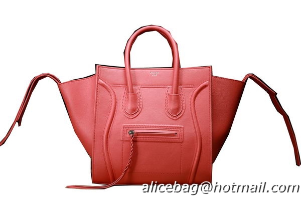 For Sale Celine Luggage Phantom Shopper Bags Original Leather 3341 Orange