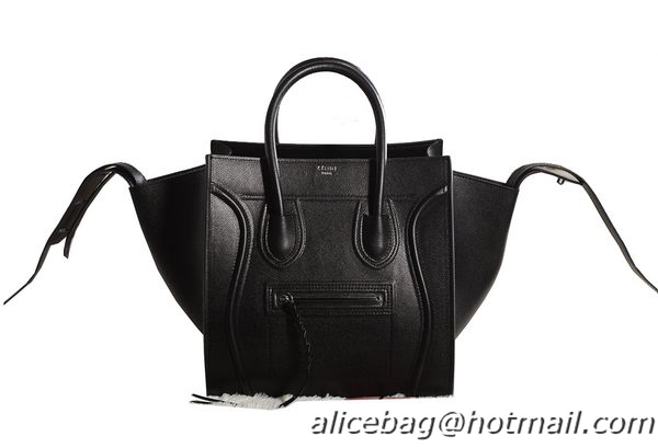 Best Price Celine Luggage Phantom Shopper Bags Original Leather 3341 Black