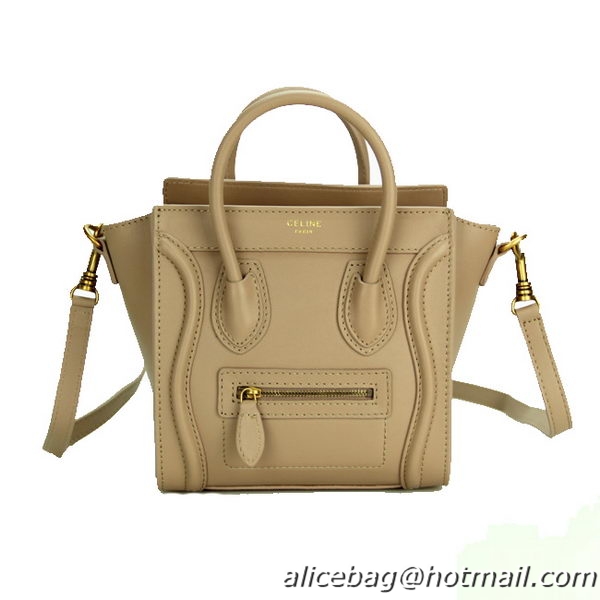 Celine Luggage Nano Bag Smooth Leather CL88029 Khaki