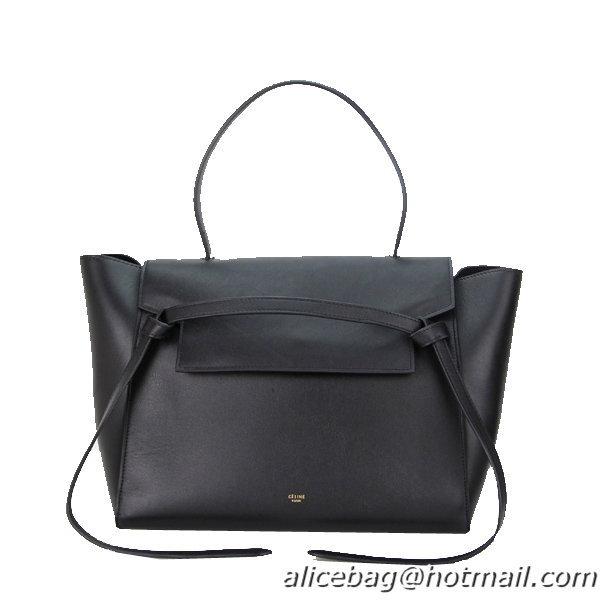 Celine Belt Bag Smooth Calfskin Leather C3345 Black