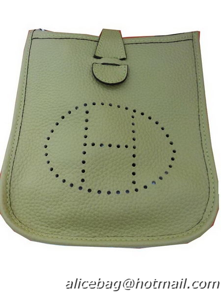 Modern Classic Hermes mini Evelyne Messenger Bag H1608S Light Green