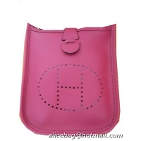 New Arrivals Hermes mini Evelyne Messenger Bag H1608S Rosy