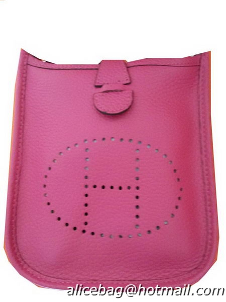 New Arrivals Hermes mini Evelyne Messenger Bag H1608S Rosy