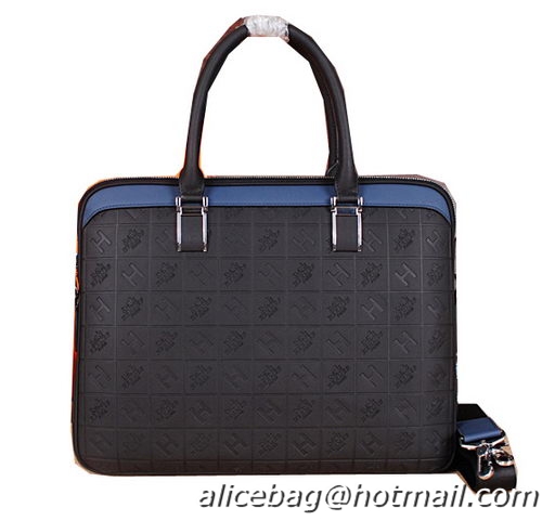 Hermes Briefcase Original Calf Leather H66161 Black