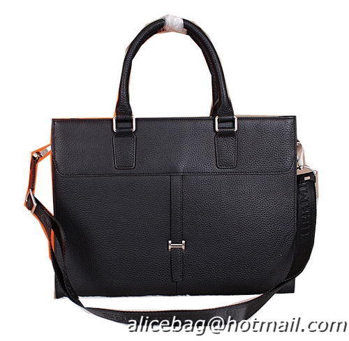 Hermes Briefcase Original Calf Leather HM27 Black