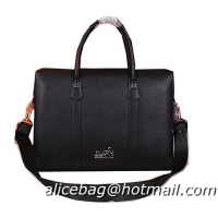 Hermes Briefcase Original Calf Leather HM2285 Black