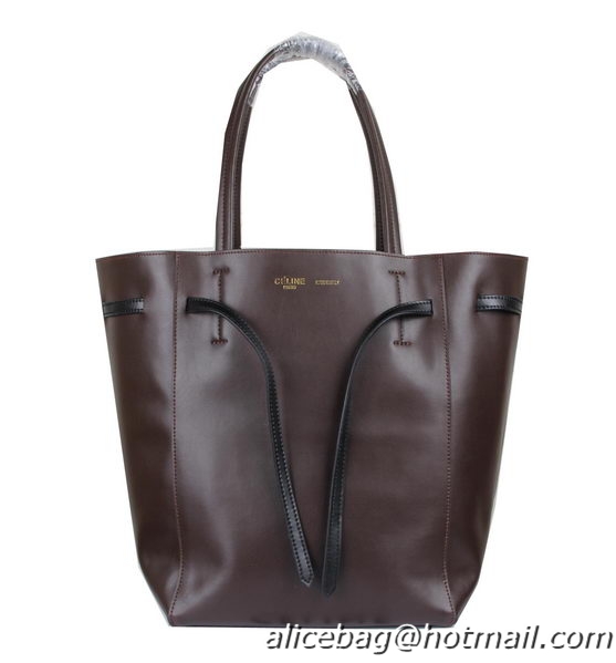 Celine Medium Cabas Phantom Bag Calfskin C3385 Brown