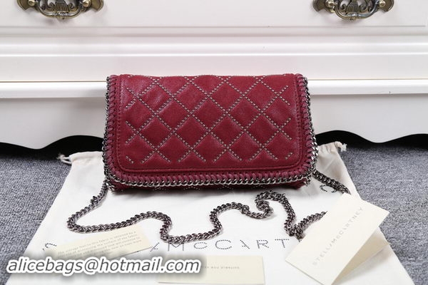 Unique Stella McCartney Falabella PVC Cross Body Bag SMC882 Wine